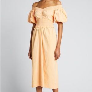 A.L.C. Adena off the shoulder dress